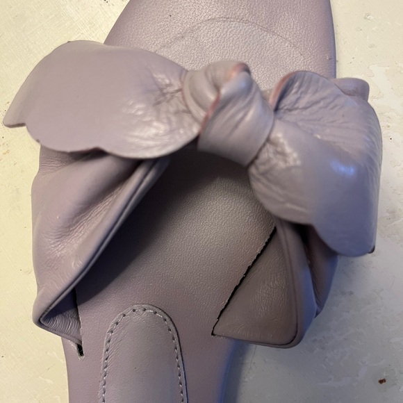 A Piedi bow sandal lavender sz 38 - Picture 4 of 5